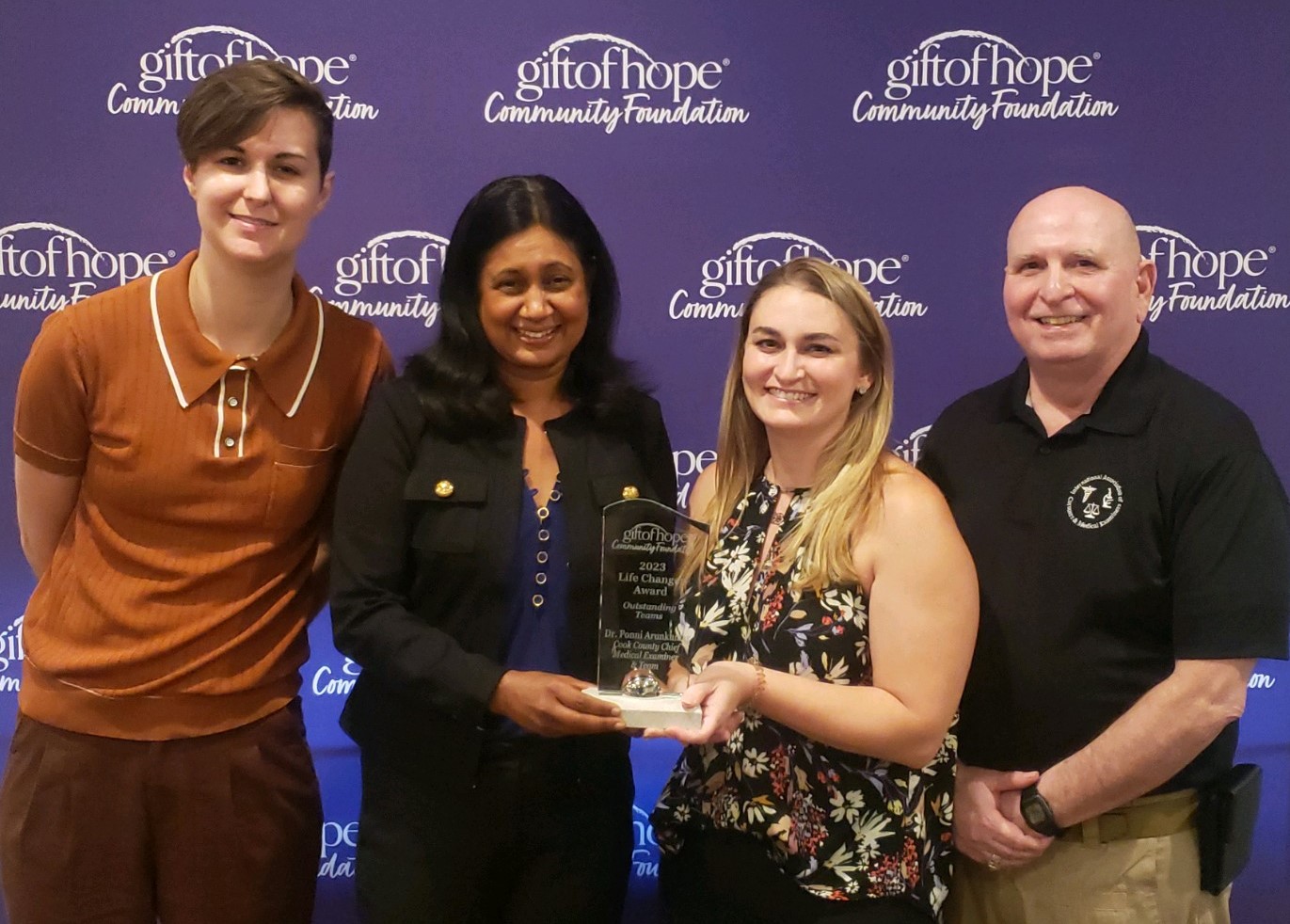 Cook County Medical Examiner’s Office Receives Gift of Hope’s Life